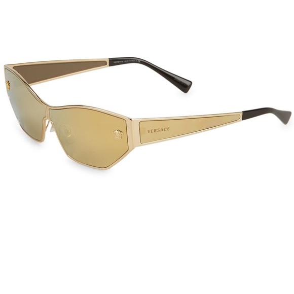 SOLD🎉NEW Gold Versace Hexagon Sunglasses - Picture 5 of 8